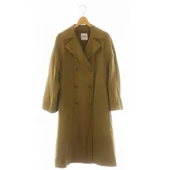 ザラ ZARA スプリングコート ロング ダブル M キャメル /DF ■OS