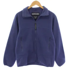 ランズエンド LANDS' END フリースジャケット ボア ジップアップ S 青 ブルー /TK ■ECB002のサムネイル