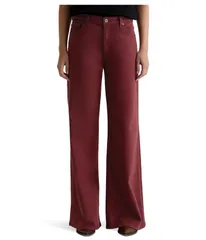 エージージーンズ レディース ボトムス デニムパンツ ワイドレッグ AG Jeansaige MidRise Wide Leg Cranberry