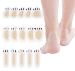 【在庫セール】シリコン足用保護パッド 足用保護パッドウォータープルーフ 肌色 3つのスタイル 15個入 快適なフィット感 簡単に剥がれない 靴擦れ防止テープ かかと くるぶし 男性 女性 兼用