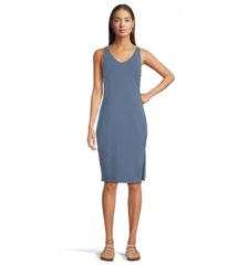 モッドドック レディース トップス ワンピース Mododoc Side Splitank Dress Pacific Blue ブルー