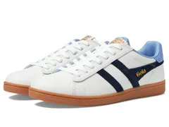 ゴラ メンズ シューズ スニーカー レザー Gola Equipe II Leather WhiteNavyVista Blue ホワイトのサムネイル