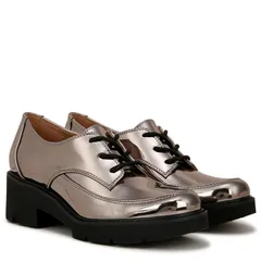 ナチュライザー レディース シューズ オックスフォード レース Naturalizer Darry Lace Pewter Faux Leather ピューターのサムネイル