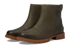 ソレル レディース シューズ ブーツ・レインブーツ SOREL Emelie III Zip Waterproof Stone GreenGum 2 グリーン