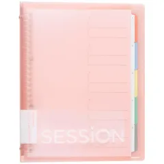 【特価セール】バインダー ルーズリーフ セッション B5 26穴 マルマン ライトピンク さくら F310A-38