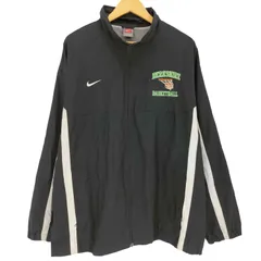 ナイキ NIKE 00s グレータグ バスケットボールチーム刺繍 ライン ジップアップジャケット メンズ import：XL 