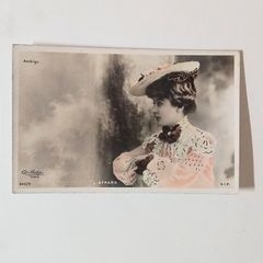 少女 74 フランス ヴィンテージ ポストカード アンティーク - メルカリ