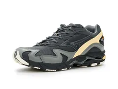 ミズノ メンズ シューズ スニーカー Mizuno Wave Rider 10 Cordura Black SandQuie ブラック