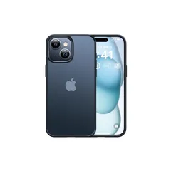 【新品】 【米軍MIL新規格・指紋防止】CASEKOO iPhone 15 用 ケース 耐衝撃 滑り止め 指紋防止 米軍MIL規格 マット仕上げ ストラップホール付き 黄変防止 耐久性 カバーセット ワイヤレス充電対応 アイフォン 15 用 6.1 インチ 1
