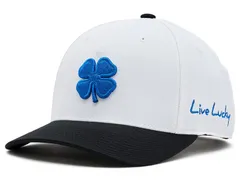 ブラックローバー メンズ アクセサリー 帽子 Black Clover Superior 6 Adjustable Snapback Hat RoyalWhiteBla ホワイト