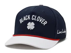ブラックローバー メンズ アクセサリー 帽子 Black Clover Timeless 5 Adjustable Hat NavyWhite ホワイトのサムネイル