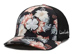 ブラックローバー メンズ アクセサリー 帽子 Black Clover Island Luck 37 Adjustable Hat Black Tropical ブラックのサムネイル