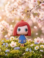 ⭐️新品未使用【C/mary】イルメール ハッピードール ラバーマスコット Ver.2 赤髪 シーマリー