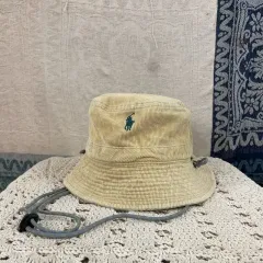 F ポロラルフローレン コーデュロイ ヴィンテージ バケットハット 帽子