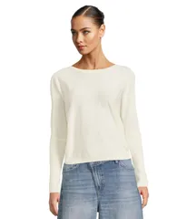 オールセインツ レディース アウター ニット・セーター AllSaints Julieana Wrap Jumper Chalk White ホワイトのサムネイル
