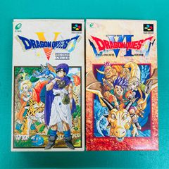 ドラゴンクエスト Ⅴ&VI スーパーファミコン ソフト セット - メルカリ