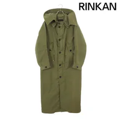 プラダ  SGC359 フーデッドミリタリーコート メンズ 46