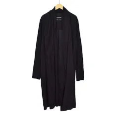 ユリウス JULIUS 23FW SHIRT FOR MALE ローブシャツ カーディガン 長袖 2 黒 ブラック 839SHM1のサムネイル