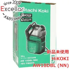 HiKOKI 18V コードレス高圧洗浄機 AW18DBL(NN) 中古 中古 【中古品】HiKOKI ハイコーキ 日立 36/18Vマルチボルト