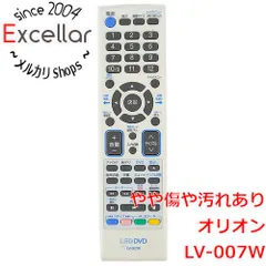 [bn:10] ORION　テレビ用リモコン　LV-007Wのサムネイル