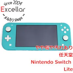 [bn:6] 任天堂　Nintendo Switch Lite(ニンテンドースイッチ ライト)　HDH-S-BAZAA　ターコイズ　本体のみ　本体いたみ