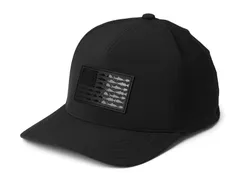 コロンビア メンズ アクセサリー 帽子 Columbia Pfg Elite 3D Stretch Snap Back BlackFish Flag ブラック
