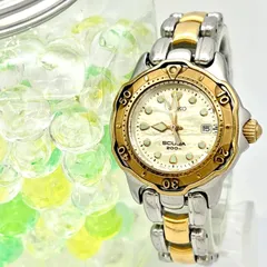 【新品電池】SEIKO セイコー SCUBA スキューバ レディース 腕時計 ダイバー 回転ベゼル 200M 7N85-0070 440780