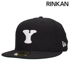 レディメイド ×ヨウジヤマモトプールオム YOHJI YAMAMOTO POUR HOMME  HV-H48-971 ×ニューエラ ワッペンロゴキャップ メンズ 7.375