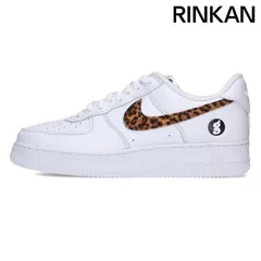 シュプリーム ×ナイキ NIKE  25SS  IM3483-100 Air Force 1 Low White/Leopard トリプルネームエアフォース1ロースニーカー メンズ 28.5cm