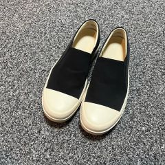 リックオウエンス ダークシャドウ ブラック スリッポン スニーカー 43 5