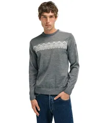 ダールオブノルウェイ メンズ アウター ニット・セーター Dale of Norway Stenberg Sweater SmokeOffWhite オフホワイトのサムネイル