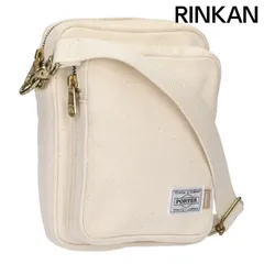 ポーター ×ジョウンド JJJJound  PASSPORT BAG キャンバスショルダーバッグ メンズ
