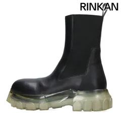 リックオウエンス  RU01B1881 BEATLE BOZO TRACTOR サイドゴアビートルトラクターブーツ メンズ 40