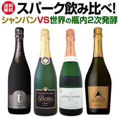 シャンパンvs世界の瓶内２次発酵スパーク飲み比べ！のサムネイル