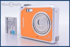 動作確認済 FUJIFILM FINEPIX V10 オレンジ コンデジ - メルカリ