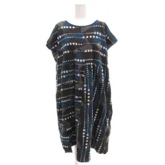 マーブルシュッド marble SUD 美品 ワンピース マルチカラー ひざ丈 総柄 /NL