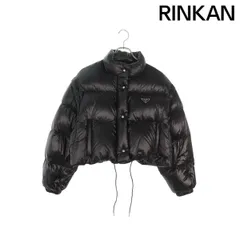 プラダ  291805 三角プレートクロップド2WAYダウンジャケット レディース 38