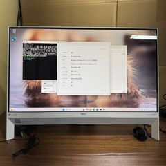 DELL 一体型デスクトップPC 本体 ホワイト - メルカリ