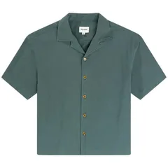 リズム メンズ トップス シャツ 半袖 Rhythm Relaxed Texture ShortSleeve Shirt Mens Teal ティールのサムネイル