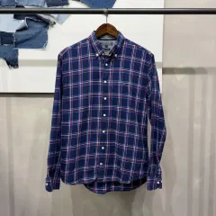 (95) トミーヒルフィガー カジュアル ボタンダウン チェック シャツ