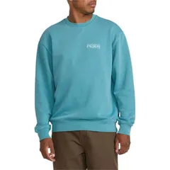 ボルコム メンズ アウター パーカー・スウェット パイル Volcom Terry Stoned Crew Mens Used Blue ブルーのサムネイル