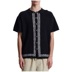 ティーシーエスエス メンズ トップス シャツ ポロシャツ The Critical Slide Society La Concha Polo Shirt Mens Black ブラックのサムネイル