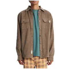 ティーシーエスエス メンズ トップス シャツ The Critical Slide Society Surface Overshirt Mens Taupe トープのサムネイル