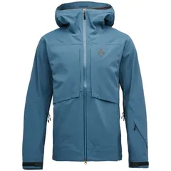 ブラックダイヤモンド メンズ アウター ジャケット・ブルゾン ジャケット Black Diamond Factor Shell Jacket Mens Midnight Blue ブルー