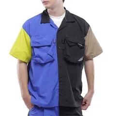 マナスタッシュ メンズ トップス シャツ Tシャツ Manastash Rivers 24 TShirt Mens Panelのサムネイル