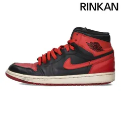 ナイキ  AIR JORDAN 1 RETRO HIGH OG BRED 555088-023 エアジョーダン1レトロハイオージーブレッドスニーカー メンズ 27cm
