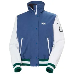 ヘリーハンセン レディース アウター ジャケット・ブルゾン Helly Hansen Apres Varsity Jacket Womens Deep Fjord