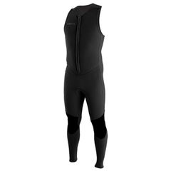 O'Neill Men's Sleeveless Swimsuit Set (Top and Bottom) - 2mm Reactor 2 Sleeveless Front Zip Wetsuit (Black)