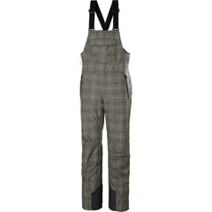 ヘリーハンセン レディース ボトムス カジュアルパンツ Helly Hansen Legendary Insulated Bibs Womens Pebble Broxburn Plaid Aop チェック