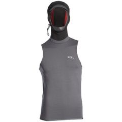 엑셀 남성 수영복 상하 세트 베스트 XCEL 2mm InsulateX Hooded Wetsuit Vest Graphite 흑연